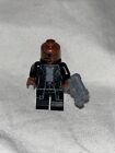Nick Fury - gray sweater and black trench coat | Minifig number sh585b