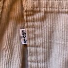 Levi’s Mens Corduroy Pants 28x30 Beige Vintage Cotton Blend White Tab