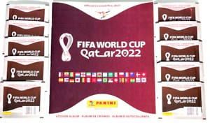 PANINI FIFA WORLD CUP QATAR 2022 ALBUM  SOFT COVER WITH 50 STICKER INCLUDED