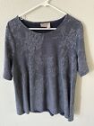 Chico’s Blue Tee, Top, Blouse, Shirt Size 2