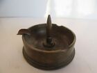 Vintage 1942 WWII WW2 Trench Art Shell Ashtray, 90mm