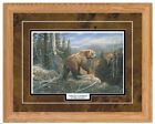 GRIZZLY'S DOMAIN by Terry Doughty 21x17 FRAMED PRINT PICTURE Brown Bear