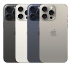 Apple iPhone 15 Pro Max, 1TB,  Titanium - Unlocked - Excellent