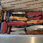 5+ LBS TSA Confiscated Pocket Knives UTILITY Multi Tools BULK LOT ~FLAT SHIPPING