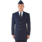 USAF AIR FORCE JROTC CIVIL AIR PATROL ENLISTED BLUE SERVICE DRESS COAT JACKET