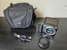 Sony Alpha A5000 20.1MP Mirrorless Digital Camera - Body Charger Case Untested