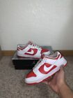 Size 8- Nike Dunk Low Championship Red