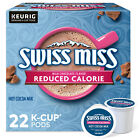 Swiss Miss Reduced Calorie Hot Cocoa, Keurig Single Serve K-Cup Pods, 22 Count