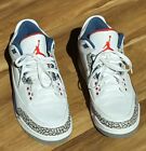 Size 9 - Jordan 3 Retro OG Mid True Blue 2016 with Box And Keychain