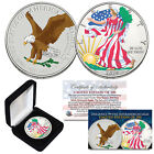 2024 Colorized 2-Sided 1 OZ .999 Silver American Eagle Coin LTD of 300 - TYPE 2