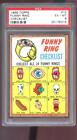 1966 Topps #15 Funny Ring Checklist PSA 6 Graded Football Card NFL Collect 24