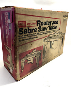 VINTAGE NOS Sears Craftsman Router Table 925444 New Old Stock - MADE IN USA