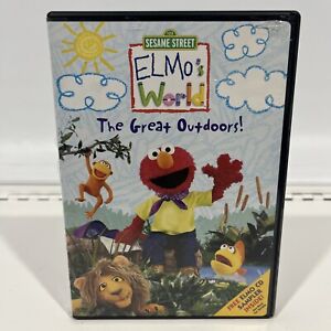 Elmo’s World The Great Outdoors! DVD | Sesame Street 🍀Buy 2 Get 1 Free🍀