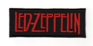 Led Zeppelin Sew-on Patch | English Hard Blues Folk Rock Heavy Metal Band Logo