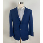 Men SamuelSohn SB Beckett Super 120's wool navy blue 2-button blazer, 40R