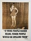 VTG 1950s School Classroom Quote Motivational Humor Poster Child 17x23” BS22