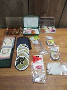 Large Lot of Fly Fishing Bait and Materials for Fly Fishing