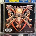 Megadeth -Killing Is My Business 1985 CD Dave Mustaine Thrash Metal Bonus Tracks