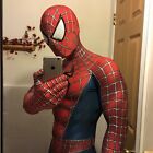 Classic Raimi Spiderman Cosplay Costumes Spider-man 3D Zentai Suit Halloween US