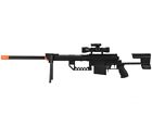 UKARMS P1200 M200 Bolt Action Airsoft Sniper Rifle w/ Scope, Bipod & Laser P1200