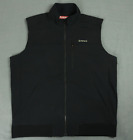 Simms Fleece Lined Vest Men's 2XL XXL Black Soft Shell