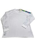 Adidas Manchester United Peter Saville Long Sleeve White Jersey HY4732 Medium