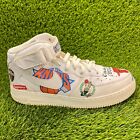 Nike Air Force 1 '07 Mid Supreme Mens Size 11 Athletic Shoes Sneakers AQ8017-100