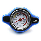 Blue Car Accessory Thermost Radiator Cap Cover + Water Temp Gauge 0.9BAR Cover  (For: Oldsmobile)