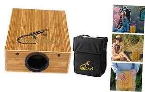 GECKO Travel Cajon Box Drum-Wooden Percussion Box Musical Instrument Cajon C68Z