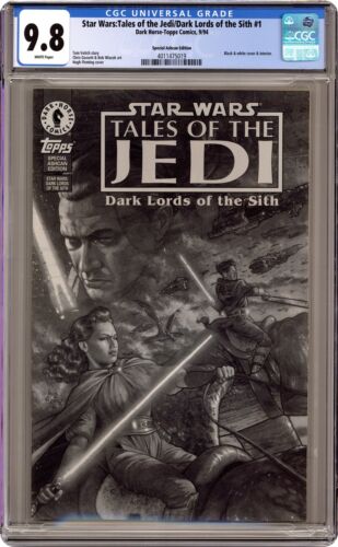 Star Wars Tales of the Jedi Dark Lords of the Sith Ashcan #1 CGC 9.8 1994