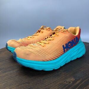 Hoka One One Rincon 3 Mens Size 11 D Orange Running Shoes Sneakers