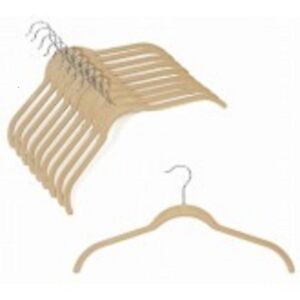 Only Hangers Slim-Line Camel Shirt Hangers 50pk