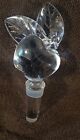 Mikasa Lead Crystal APPLE Wine Bottle Stopper Stunning Faceted Glass 5.5
