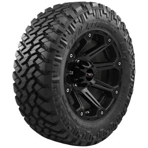 33x12.50R22LT Nitto Trail Grappler M/T 109Q Load Range E Black Wall Tire