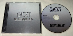 Gackt - The Eleventh Day Single Collection CD 2010 Compilation J-Pop VG Cond