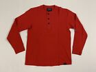 FILSON DOUBLE LAYER HENLEY RED M NWT