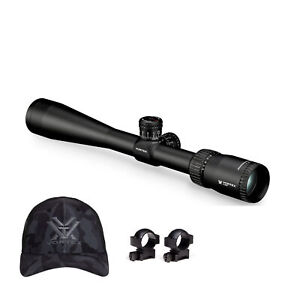 Vortex Diamondback Tactical 4-12x40 Riflescope with 1 In Scope Rings and Hat