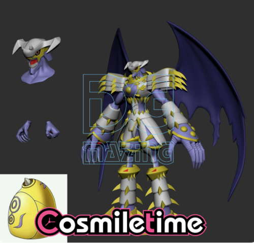Cosmiletime DG_mazing Digimon Monster Dynasmon Resin Painted Figure Model GK