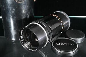 Canon Film Camera 135mm  f3.5 LTM M39 Rangefinder Screw Mount Lens [NEAR MINT]