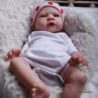 18.5 in Full Soft Platinum Silicone Baby Dolls Handmade Newborn Baby Girl Dolls
