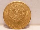 1918 Estados Unidos Mexicanos Mexico Gold 20 Pesos 16.6 Grams