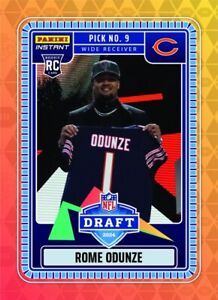 New Listing2024 Panini Instant NFL Rome Odunze Draft Night SP Rookie Card **Pre-Sell**
