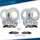 4WD Front & Rear Rotors Brake Calipers Brake Pads for 2000-2004 F-250 F-350 SD