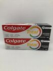 LOT OF 2 Colgate Toothpaste Total Whitening + Charcoal Paste 3.3 oz Exp. 2025