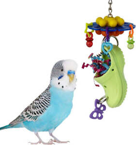 Super Bird Creations What a Croc! Bird Toy, Small Parrot Toy, Foraging Toy