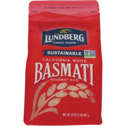 Lundberg Family Farms- California White Basmati Gourmet Rice - Sustainable