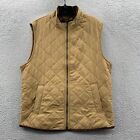 MAGASCHONI Jacket Womens Large Full Zip Vest Beige