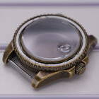 Retro and Ancient Watch Case Sapphire Glass Exhibition back For NH35 36 Movement