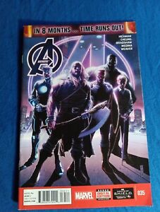 Avengers #35 -2014- 1st Sam Wilson Captain America Cover