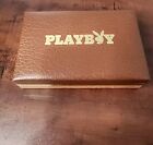 Vintage PLAYBOY VIP Double Deck Playing Cards 1978 Case Anniversary Design NEW